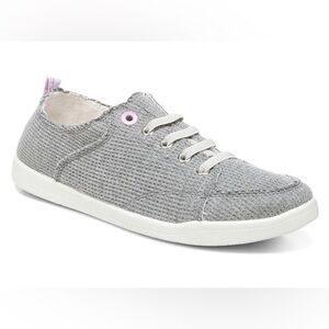VIONIC BEACH PISMO WAFFLE KNIT SUPPORTIVE SNEAKERS IN GREY 7 38 EU